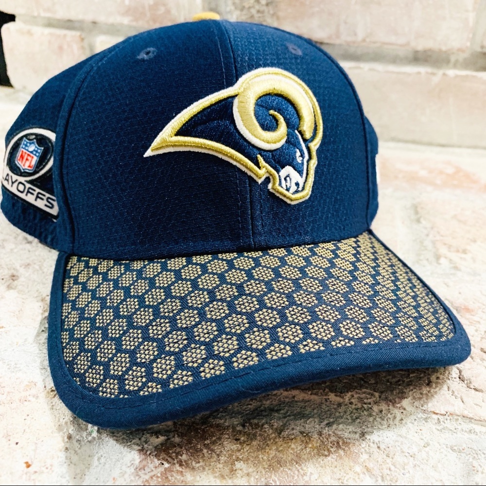 🔥 NFL Los Angeles Rams New Era Flex Fit Cap - Picture 1 of 6